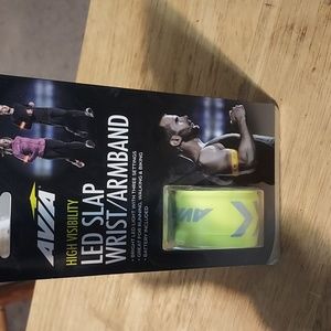 LED slap wrist armband